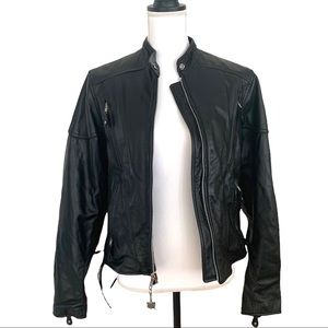 Wilsons Black Thinsulate Leather Jacket